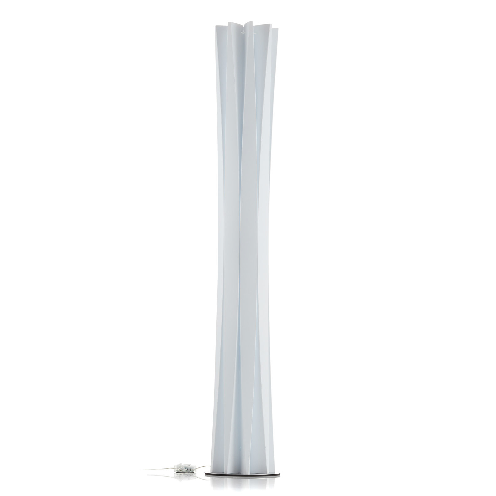 Slamp Bach vloerlamp, hoogte 184 cm, wit